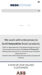 Mobile Screenshot of mesh-systems.com
